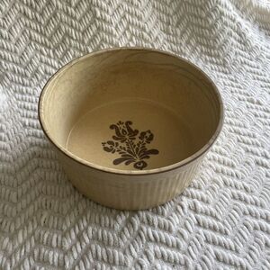 Vintage Pfaltzgraff Village Pattern Casserole Round Serving Dish Bowl